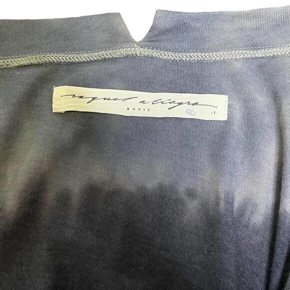 Raquel Allegra Open Front Cardigan Top‎ Gray Taupe Size 1/Small - Picture 5 of 9